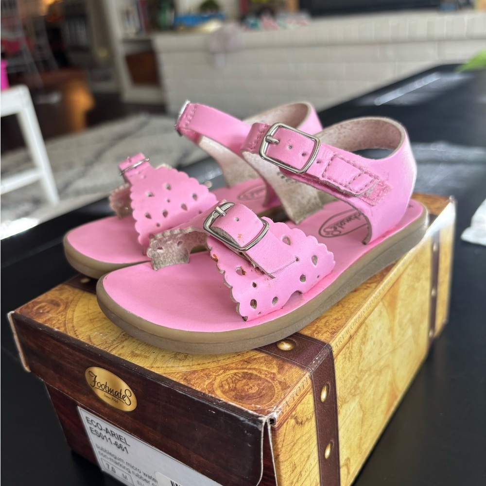 Footmates Pink Ariel Sandals